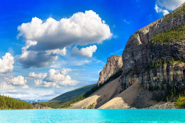 Lake Moraine Banff National Park Canada — Stock Photo, Image