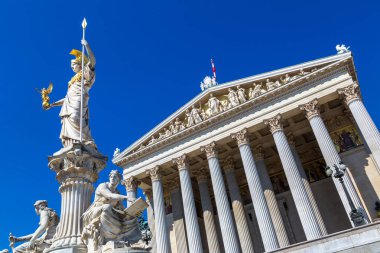 Güzel yaz günü Viyana, Avusturya'da Avusturya Parlamentosu