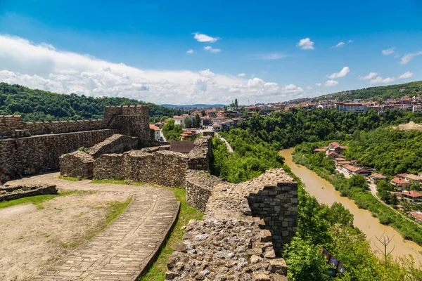 Tsarevets Fortress Veliko Tarnovo Beautiful Summer Day Bulgaria — Stock Photo, Image
