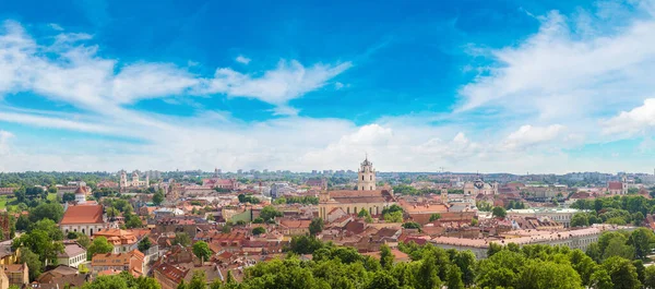 Vilnius Cityscape Bir Güzel Yaz Günü Litvanya — Stok fotoğraf