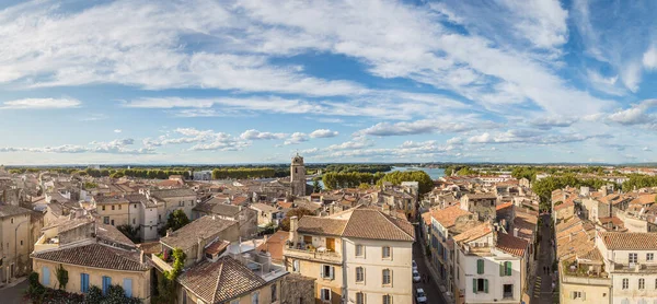 Vue Aérienne Panoramique Arles France Par Une Belle Journée Été — Photo