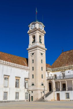 Coimbra, Portekiz bir güzel yaz günü Üniversitesi