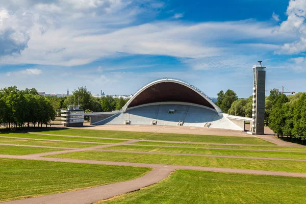 Tallinn Deki Song Field Güzel Bir Yaz Gününde Estonya — Stok fotoğraf