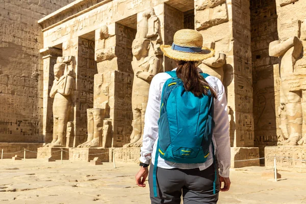 Medinet Habu Temple Luxor Valley King Egypt — ストック写真