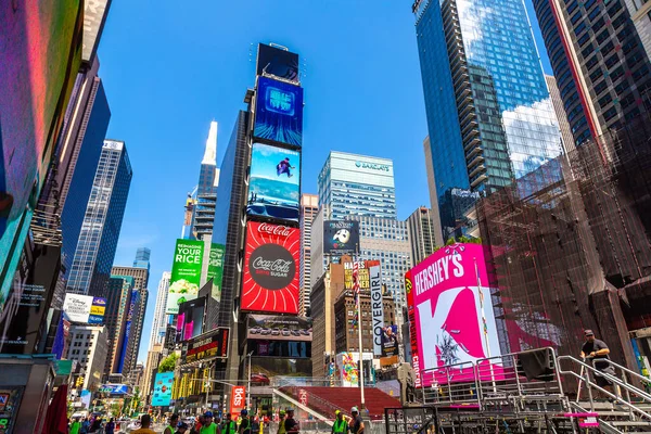 Nueva York City Estados Unidos Marzo 2020 Times Square Símbolo — Foto de Stock