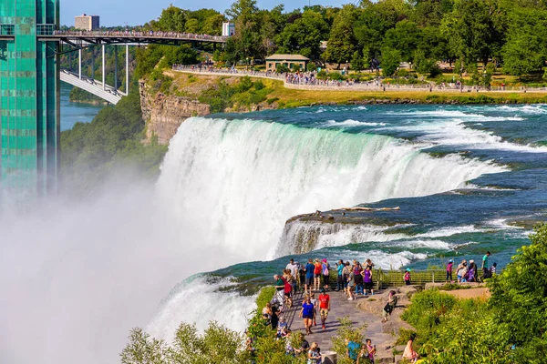 Niagara Falls Estados Unidos Mayo 2019 Vista Las Cataratas Americanas — Foto de Stock