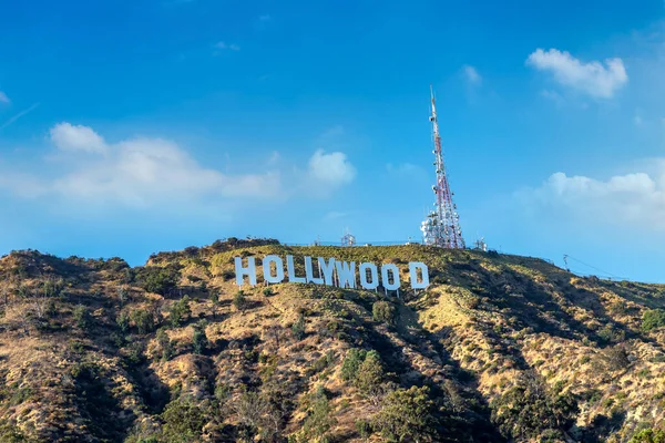 Los Angeles Hollywood États Unis Mars 2020 Panneau Hollywoodien Los — Photo