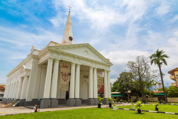 Penang Malaysia Februari 2020 George Anglicaanse Kerk Georgetown Penang Eiland — Stockfoto
