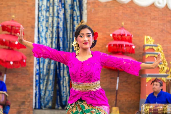 Bali Indonesia February 2020 Tradiční Balijský Tanec Gwk Garuda Wisnu — Stock fotografie