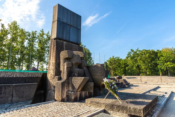 Oswiecim Polónia Setembro 2022 Memorial Auschwitz Campo Concentração Birkenau Oswiecim — Fotografia de Stock