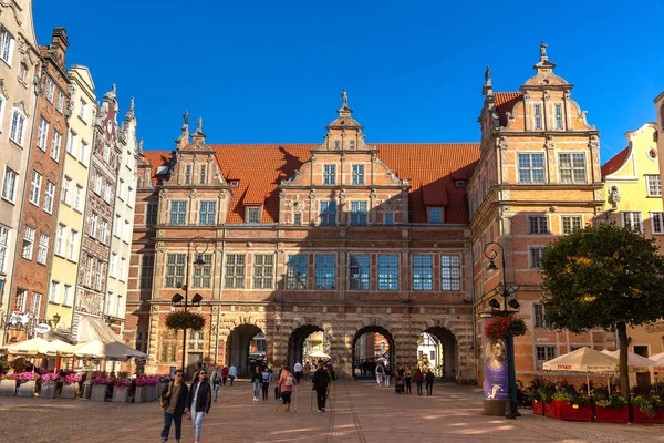 Gdansk Poland Eylül 2022 Güneşli Bir Günde Polonya Nın Gdansk — Stok fotoğraf