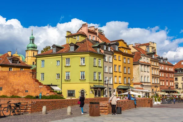 Βαρσοβία Πολωνία Σεπτεμβριου 2022 Παλιά Πόλη Sqare Στη Βαρσοβία Μια — Φωτογραφία Αρχείου