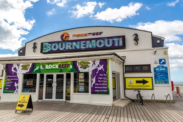 Bournemouth Förenade Kungariket Juni 2022 Bournemouth Pier Sommardag Bournemouth Dorset — Stockfoto