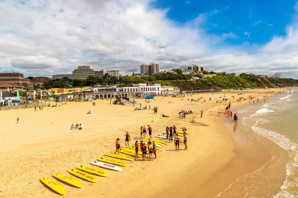 Bournemouth United Kingdom Червня 2022 Група Рятувальників Рятувальників Пляжі Борнмута — стокове фото
