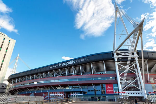 Cardiff United Kingdom June 2022 Exterior Cardiff Millennium Stadium Summer — Stock Photo, Image
