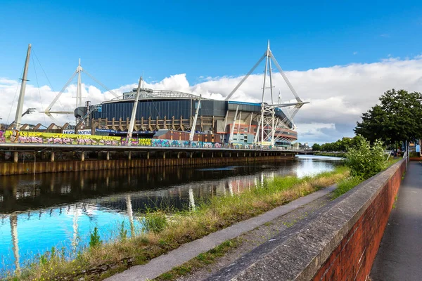 Cardiff United Kingdom June 2022 Exterior Cardiff Millennium Stadium Summer — Stock Photo, Image