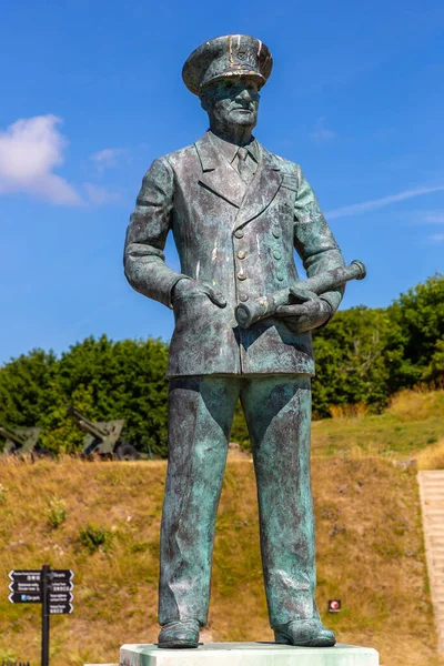 Dover Regno Unito Giugno 2022 Statua Dell Ammiraglio Sir Bertram — Foto Stock