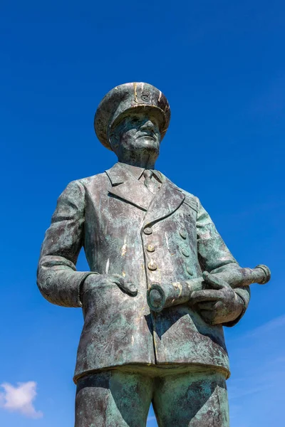 Dover Regno Unito Giugno 2022 Statua Dell Ammiraglio Sir Bertram — Foto Stock