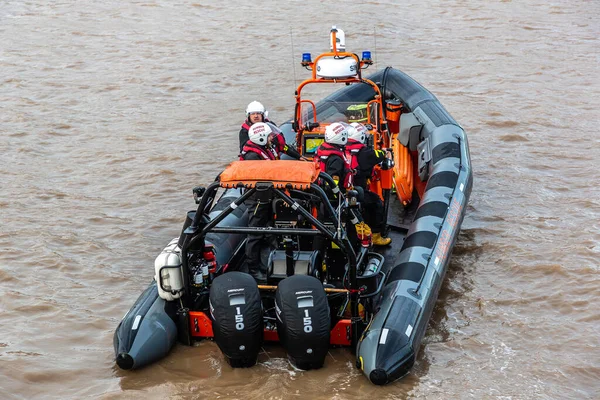 Kingston Hull Storbritannien Juni 2022 Cowes Lifeboat Aktion Hull Solig — Stockfoto