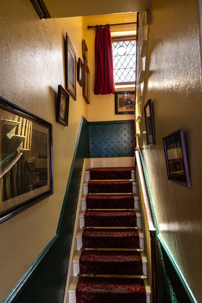 London Förenade Kungariket Juni 2022 Vintage Interior Sherlock Holmes Museum — Stockfoto