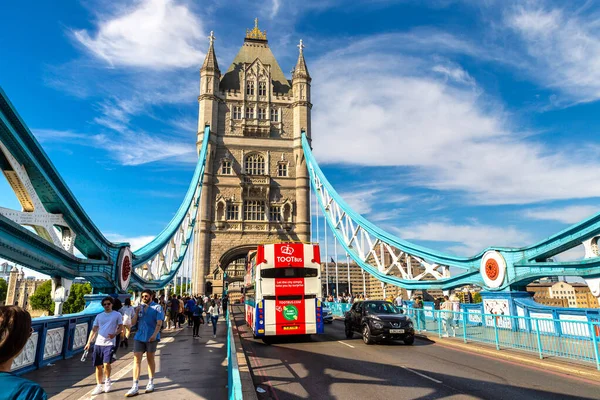 London Großbritannien Juni 2022 Die Historische Tower Bridge Und Der — Stockfoto