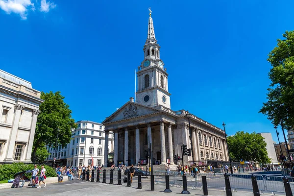 London Zjednoczone Królestwo Czerwca 2022 Kościół Marcina Placu Trafalgar Square — Zdjęcie stockowe