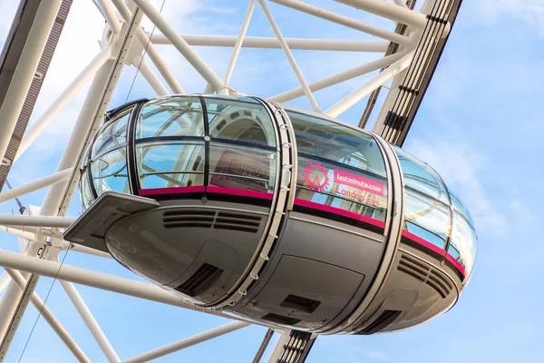 London Inggris June 2022 Roda Ferris Mata London Pada Musim — Stok Foto