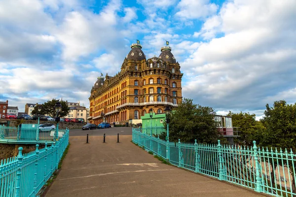 Scarborough July 2022 Grand Hotel Scarborough Scarborough Yorkshire Sunny Summer — Stock Photo, Image
