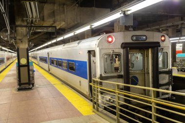 Metro vagonu New York City, ABD 'de.
