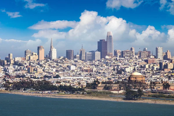 Vista Panorâmica Paisagem Urbana São Francisco Califórnia Eua — Fotografia de Stock