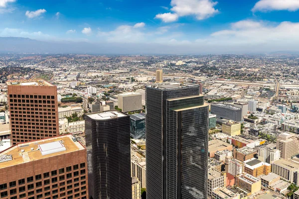 Vista Panorámica Del Centro Los Ángeles California — Foto de Stock