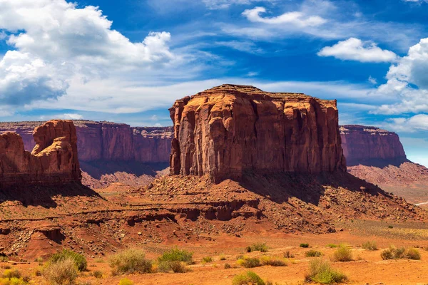 Monument Valley Sunny Day Arizona Usa — Stock Photo, Image