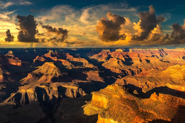 Parc National Grand Canyon Powell Point Coucher Soleil Arizona Usa — Photo