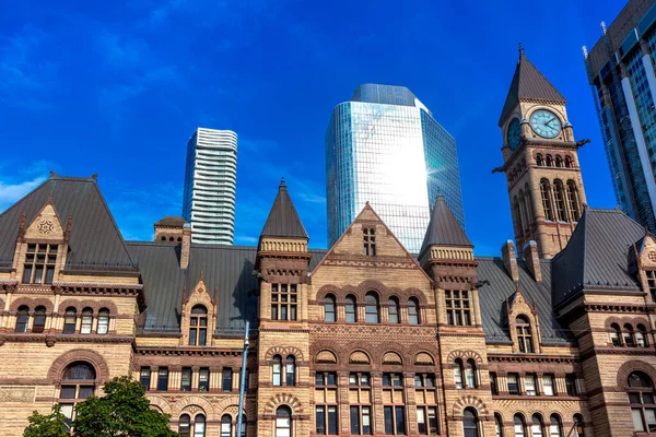 Toronto Old City Hall Dia Ensolarado Ontário Canadá — Fotografia de Stock