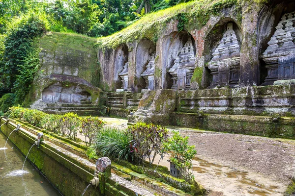 Temple Pura Gunung Kawi Bali Indonésie Par Une Journée Ensoleillée — Photo
