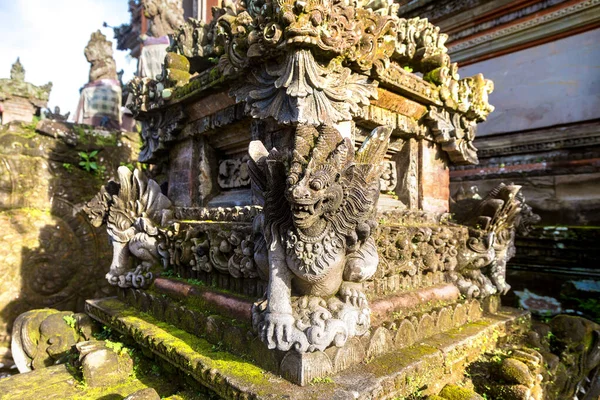 Saraswati Tempel Ubud Bali Indonesië Een Zonnige Dag — Stockfoto