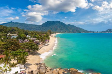 Lamai Beach Koh Samui Adası, Tayland bir yaz günü