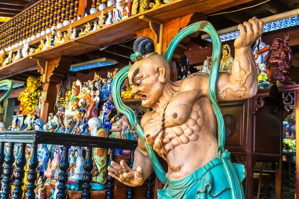 Gangaramaya Boeddhist Tempel Colombo Een Zonnige Dag Sri Lanka — Stockfoto