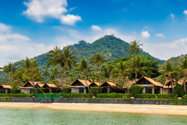Schöner Tropischer Strand Auf Der Insel Samui Thailand — Stockfoto