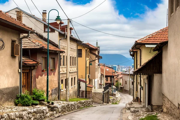 Історичний Центр Сараєво Один Прекрасний Літній День Боснія Герцеговина — стокове фото