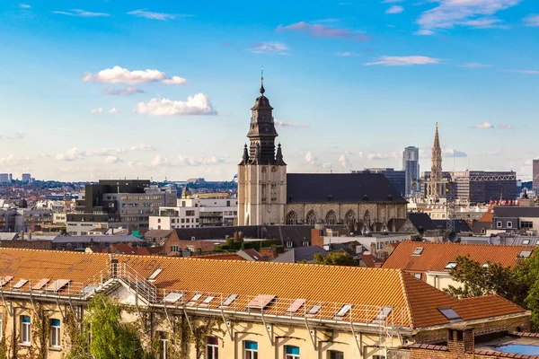 Brüksel Şehri Güzel Bir Yaz Gününde Belçika — Stok fotoğraf