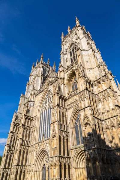 Cathedral York Minster York North Yorkshire Een Prachtige Zomerdag Engeland — Stockfoto