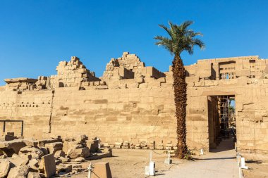 Karnak temple in a sunny day, Luxor, Egypt