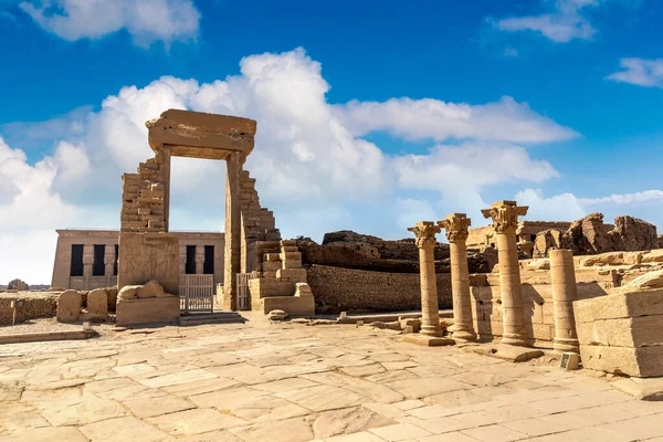 Dendera Temple Sunny Day Luxor Egypt — Stock Photo, Image