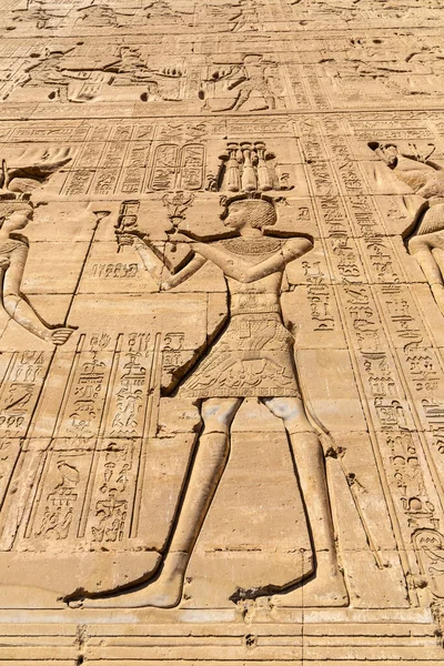 Dendera Temple Sunny Day Luxor Egypt — Stockfoto