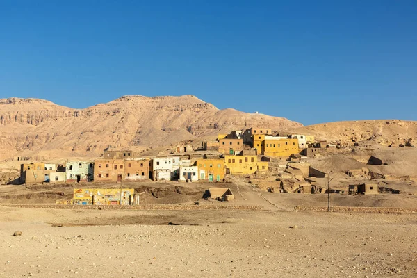 Abandoned Village Kurna Luxor Valley Kings Egypt — Fotografia de Stock