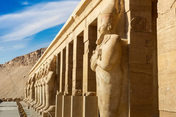 Kraliçe Hatshepsut Tapınağı Krallar Vadisi Mısır — Stok fotoğraf