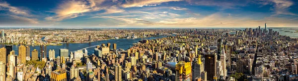 Мбаппе Манхэттена Закате Нью Йорке Штат Нью Йорк Сша — стоковое фото