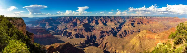 Panorama Grand Canyon National Park Solig Dag Arizona Usa — Stockfoto
