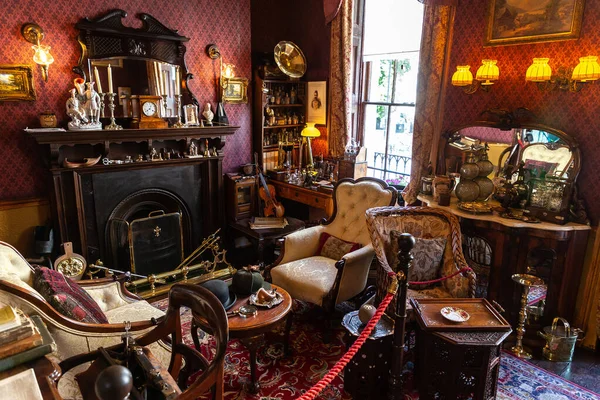 London Das Vereinigte Königreich Juni 2022 Vintage Interieur Des Sherlock — Stockfoto